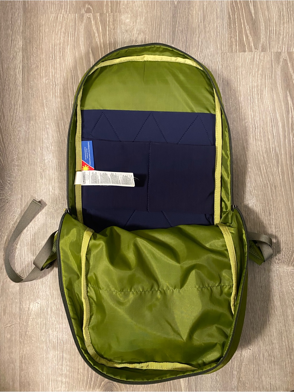 Cotopaxi Vaya Yellow Nylon Hiking Daypack 11-20l Fits 15" Laptop Zip — image 6 of 7